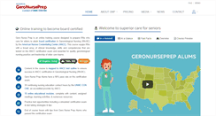 Desktop Screenshot of geronurseprep.com