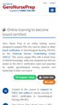 Mobile Screenshot of geronurseprep.com